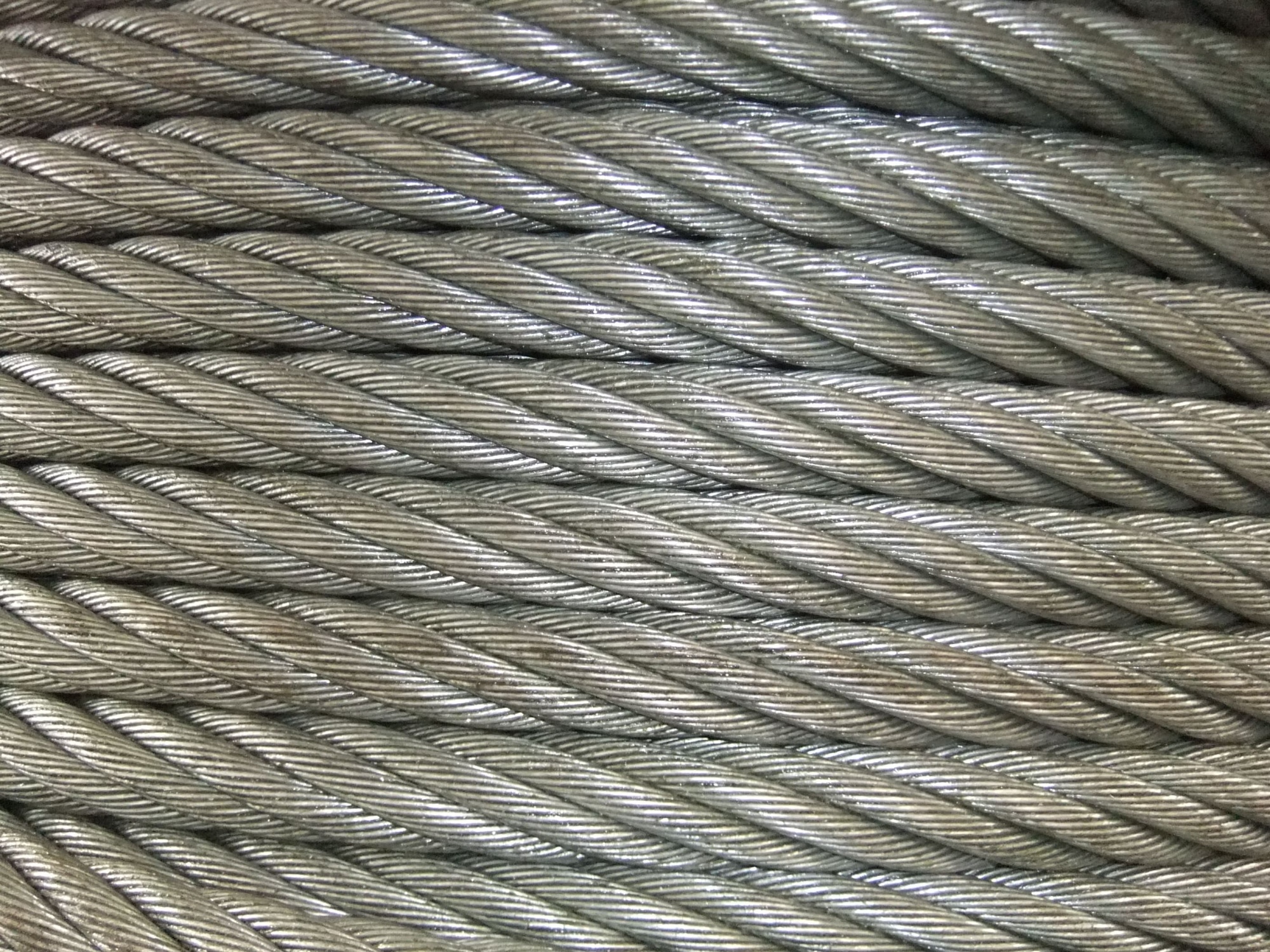 Канат стальной оцинкованный 6x36WS+IWRC