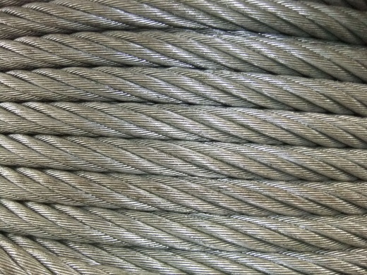 Канат стальной оцинкованный 6x36WS+IWRC